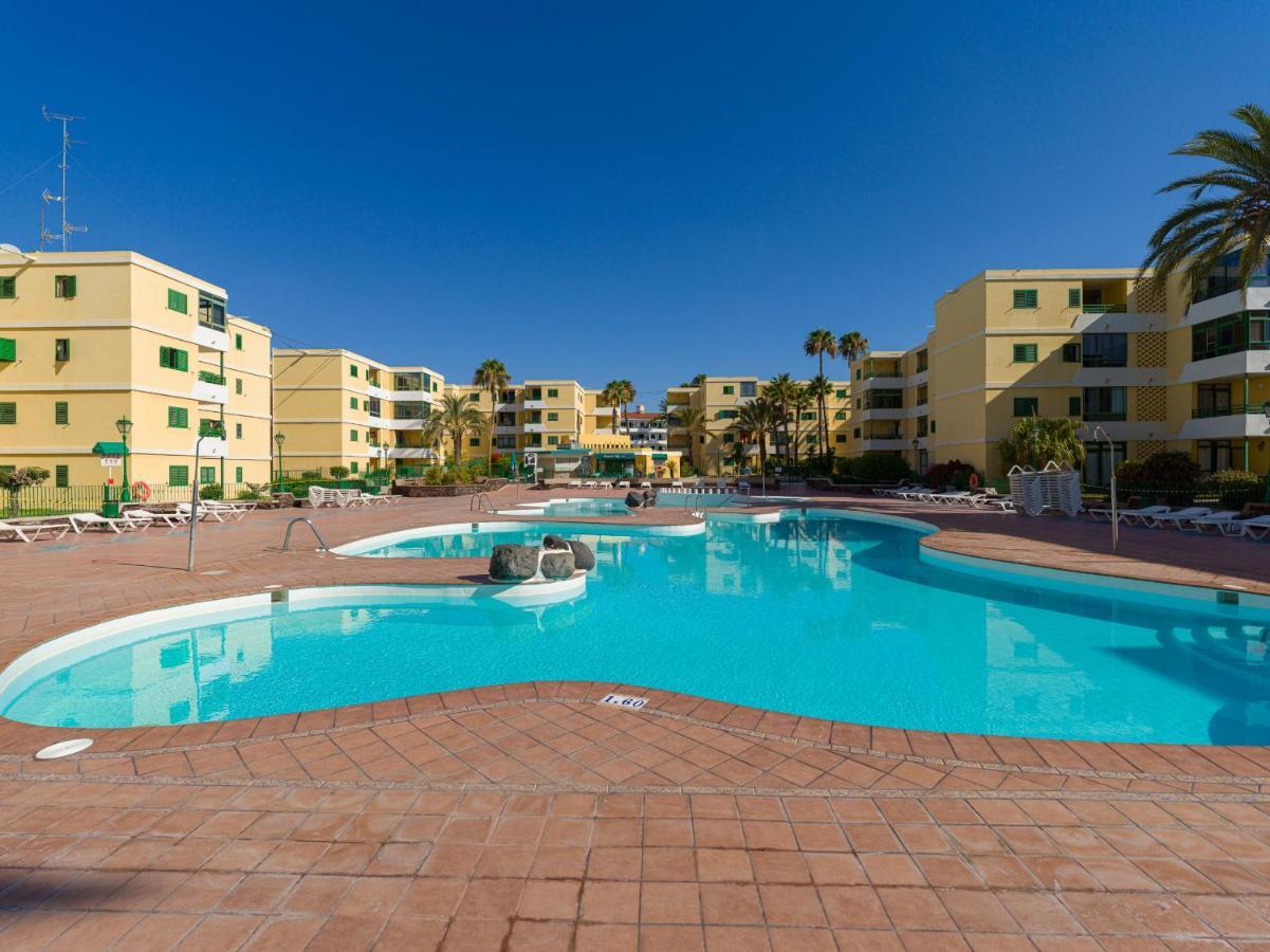 Apartamento Con Piscina En Maspalomas Playa del Ingles  Luaran gambar